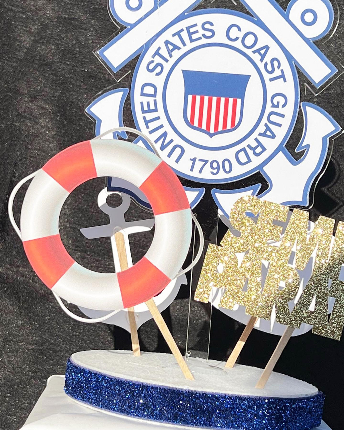 Coast Guard party decorations, Coast guard party ideas, Coast guard retirement party, Coast Guard party supplies, Coast guard party favors
