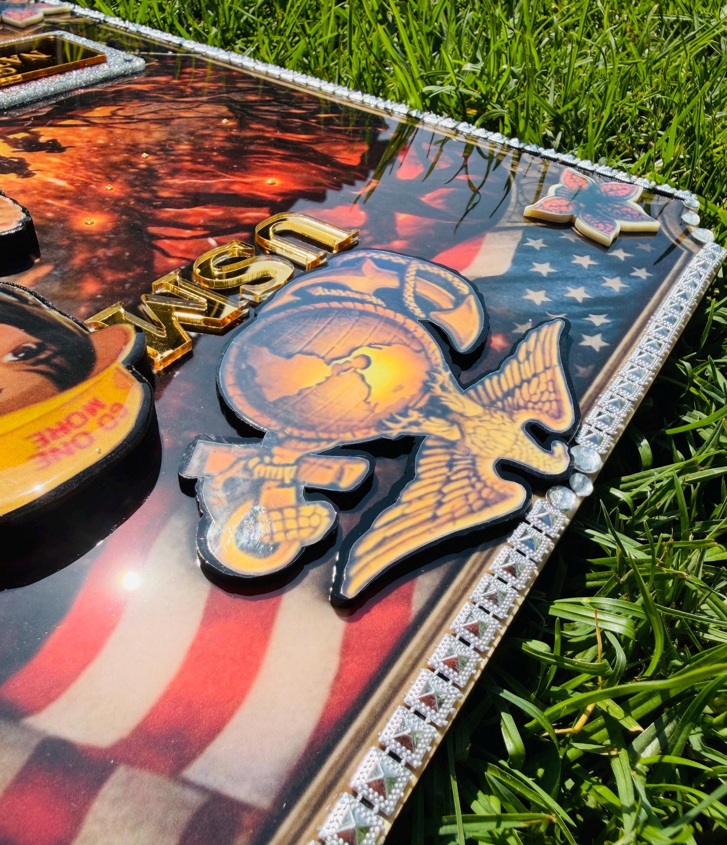 Marine corps plaques, Marine Corps retirement gift,  marine corps gift, USMC plaque, Marine retirement, Marine retired, USMC License #286-23