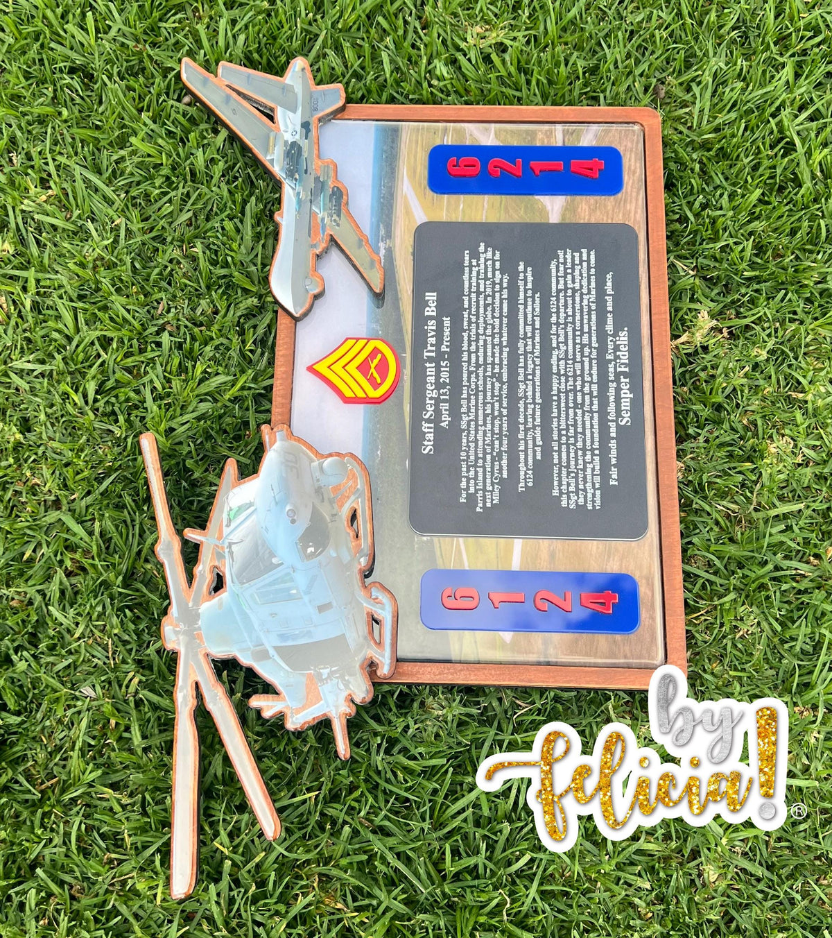 Custom Plaque Order