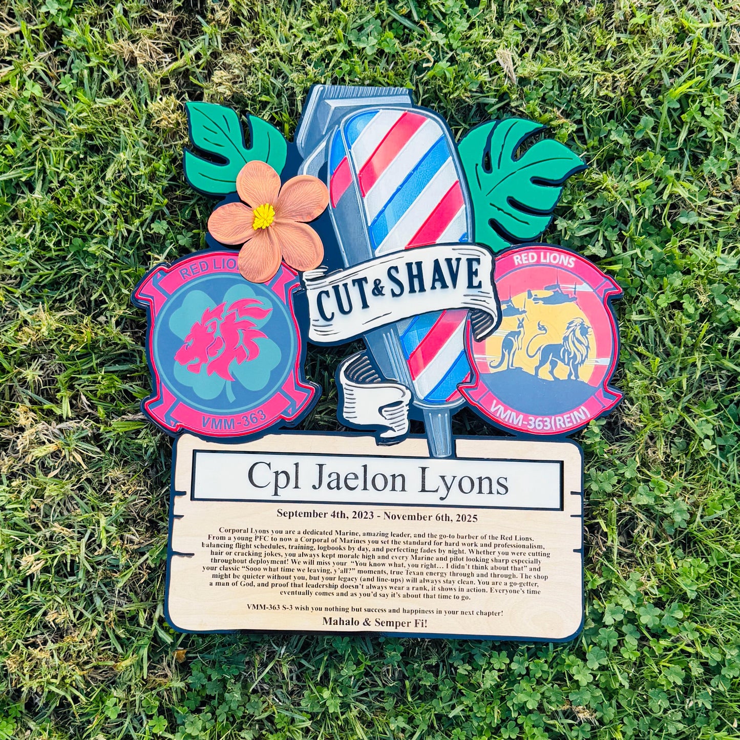 Marine corps plaques, Marine Corps retirement gift,  marine corps gift, USMC plaque, Marine retirement, Marine retired, USMC License #286-23