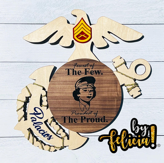 Marine corps plaques, Marine Corps retirement gift,  marine corps gift, USMC plaque, Marine retirement, Marine retired, USMC License #286-23