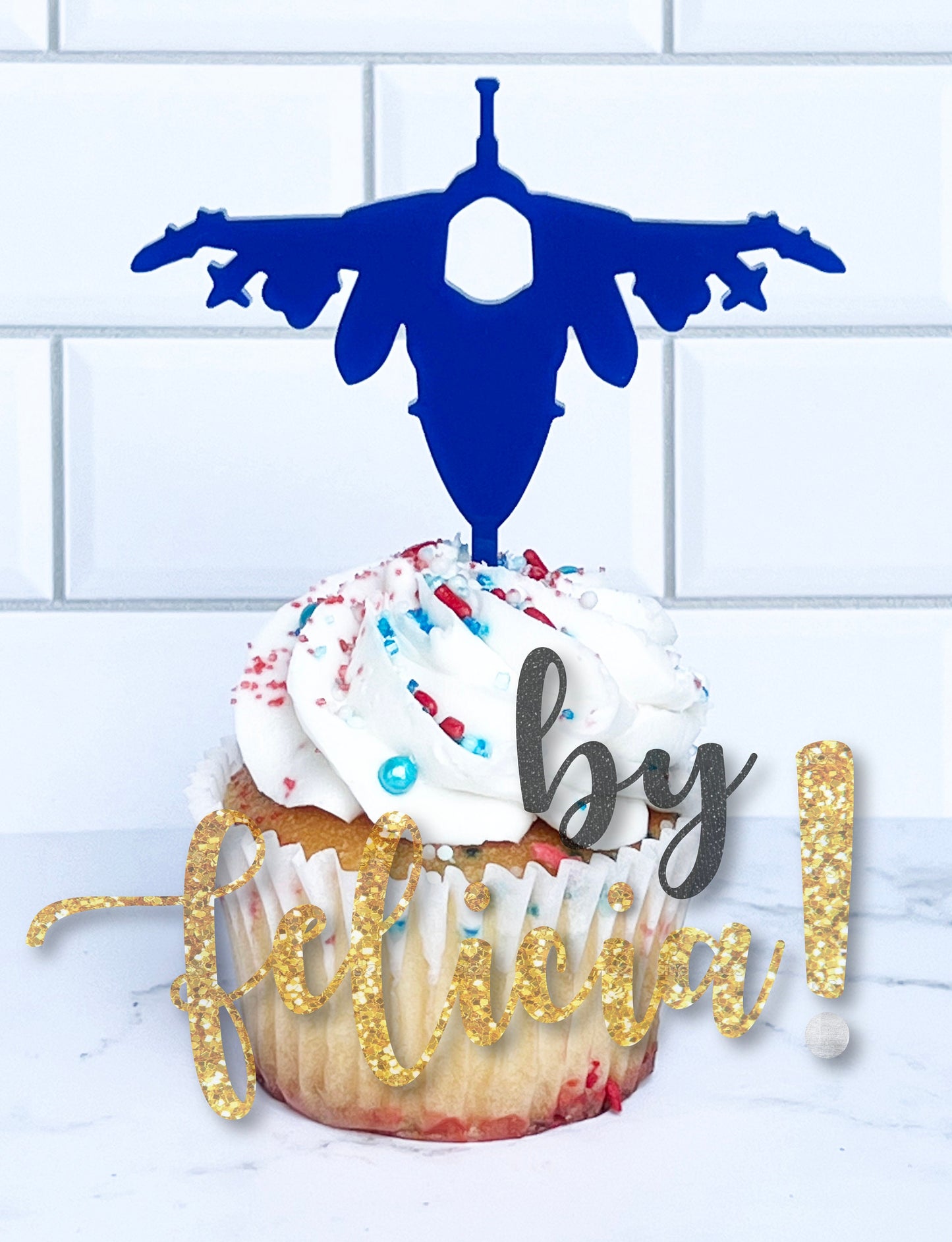 Navy Cupcake Topper | Navy Party Decoration | USN Cupcake Toppers | Navy Party Supplies | Navy going away party | Navy graduation