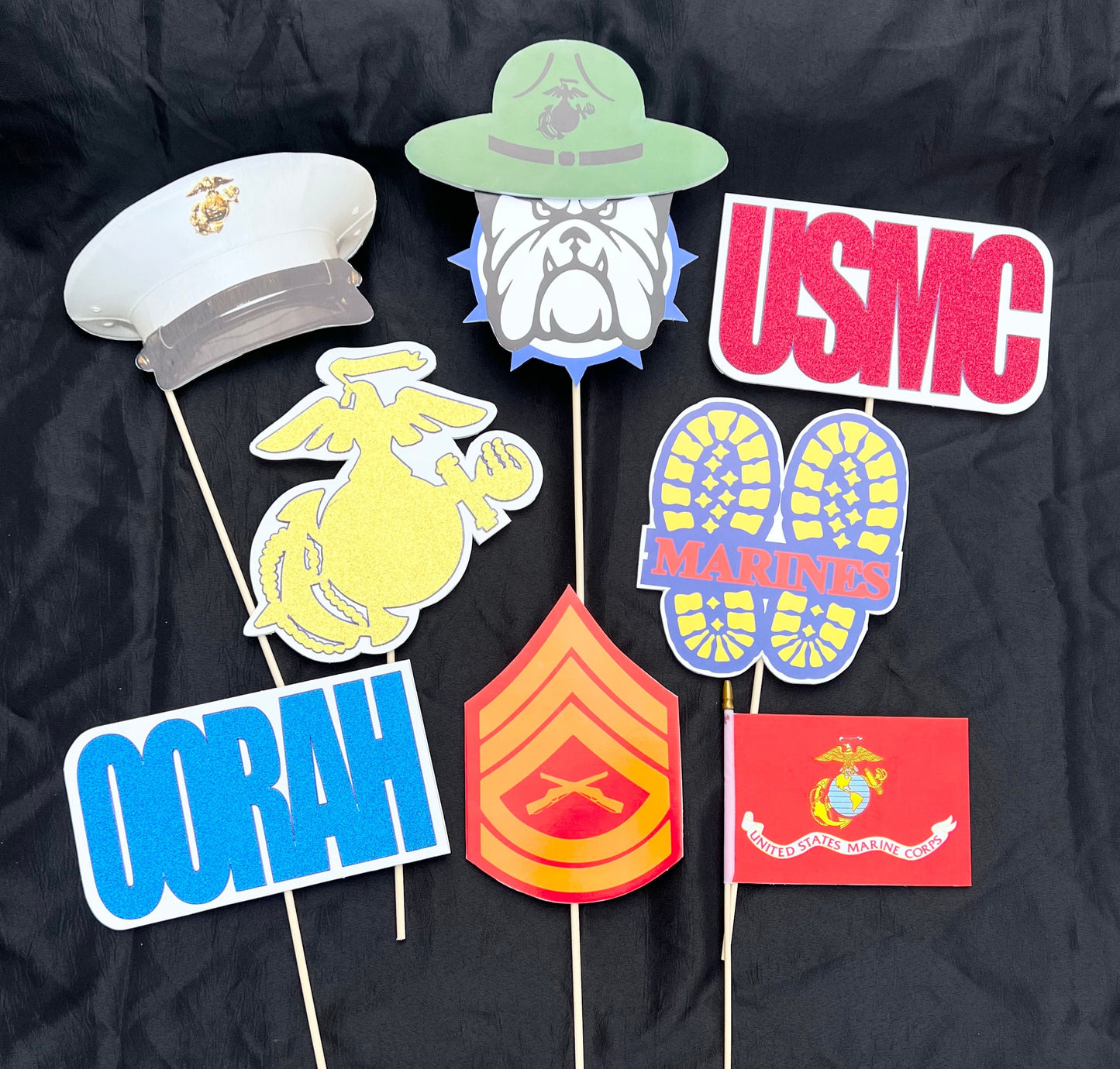 Marines Party Props | Marines Boot Camp Graduation | Marine Corps Ball | Marines | USMC Hobbyist LICENSE #21175