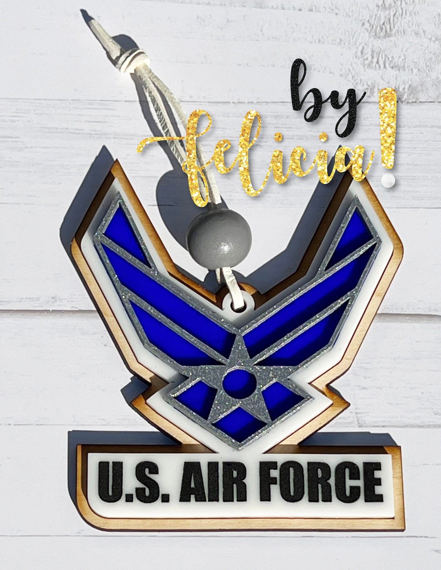 Air Force Ornament | Air Force Gifts | Air Force Veteran | Air Force Retirement Gifts | Air Force Retired | Air Force Mom |